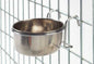 Stainless-Steel Hook-On Coop Bowl