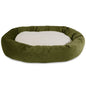 Majestic Pet Fern Villa Sherpa Bagel Bed