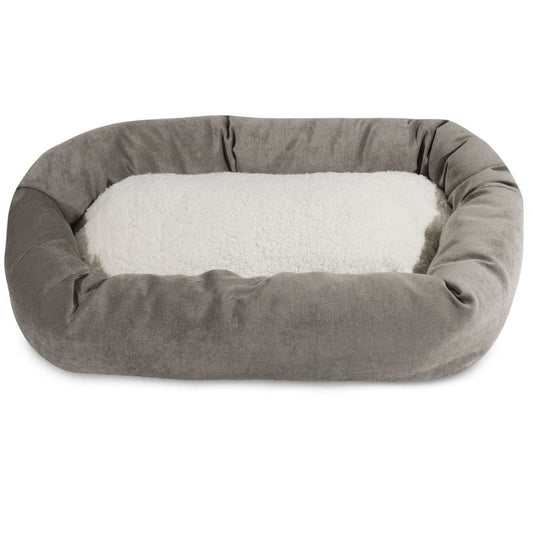 Majestic Pet Vintage Villa Sherpa Bagel Bed