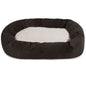 Majestic Pet Storm Villa Sherpa Bagel Bed