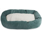 Majestic Pet Azure Villa Sherpa Bagel Bed