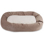 Majestic Pet Pearl Villa Sherpa Bagel Bed