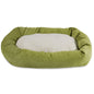Majestic Pet Apple Villa Sherpa Bagel Bed