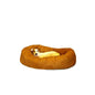 Majestic Suede Bagel Dog Bed