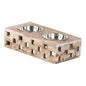 Huntley Berjen Raised Double Bowl Feeder