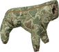 Hurtta Green Camo Downpour Dog Suit
