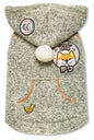 Touchdog Hippie Dog Hooded Sweater