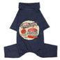 Touchdog Onesie T-Shirt Dog Pajamas