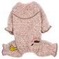 Touchdog Bark-Zz Thermal Jumpsuit Dog Pajamas