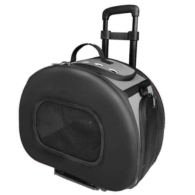 Pet Life Wheeled Final Destination Pet Carrier