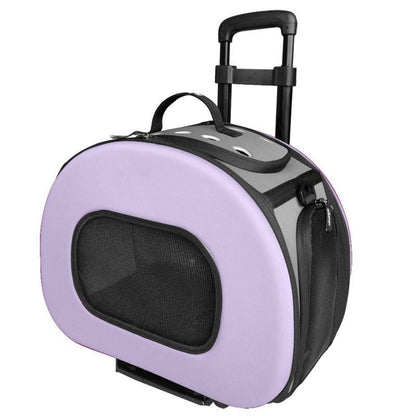 Pet Life Wheeled Final Destination Pet Carrier
