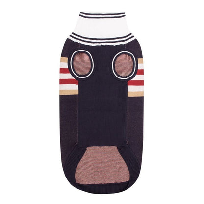 Halo Sam Knitted Dog Sweater L White/Red